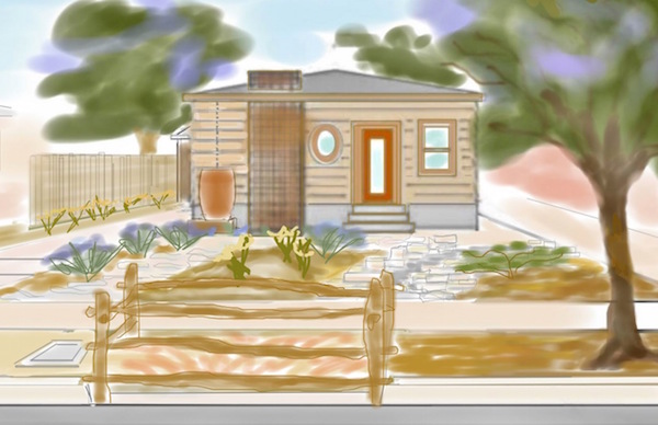 House landscaping design